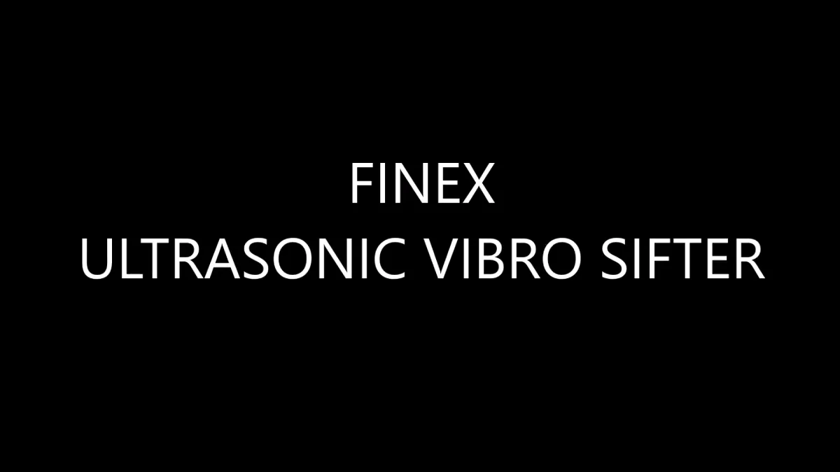 Ultrasonic Sifter Poster